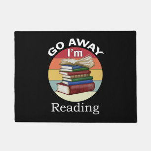Felpudo Apártate Estoy Leyendo El Lector De Libros Gracios