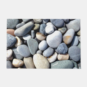 Felpudo Apenas piedras naturales coloridas de moda de la