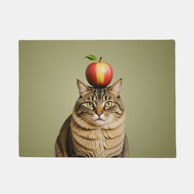 Felpudo Apple Cat (Anverso)