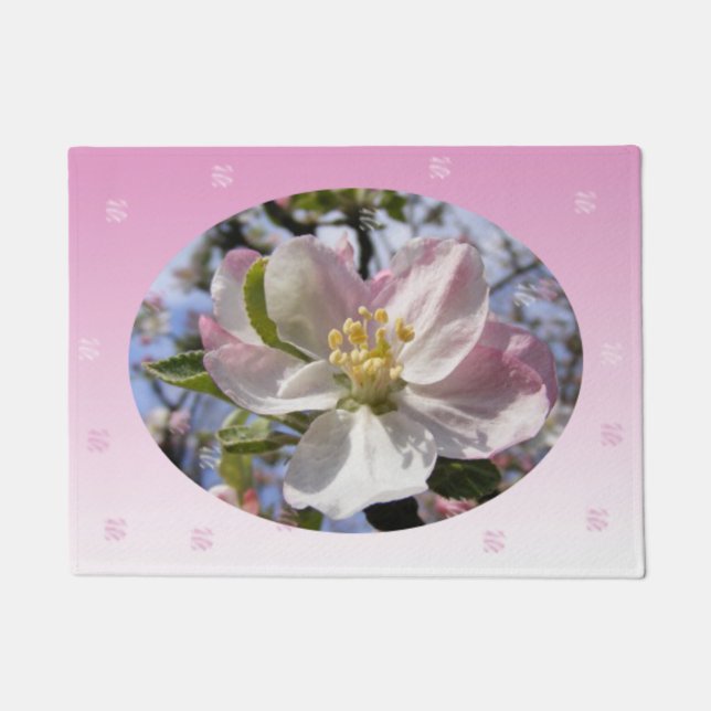 Felpudo Apple florece (Anverso)