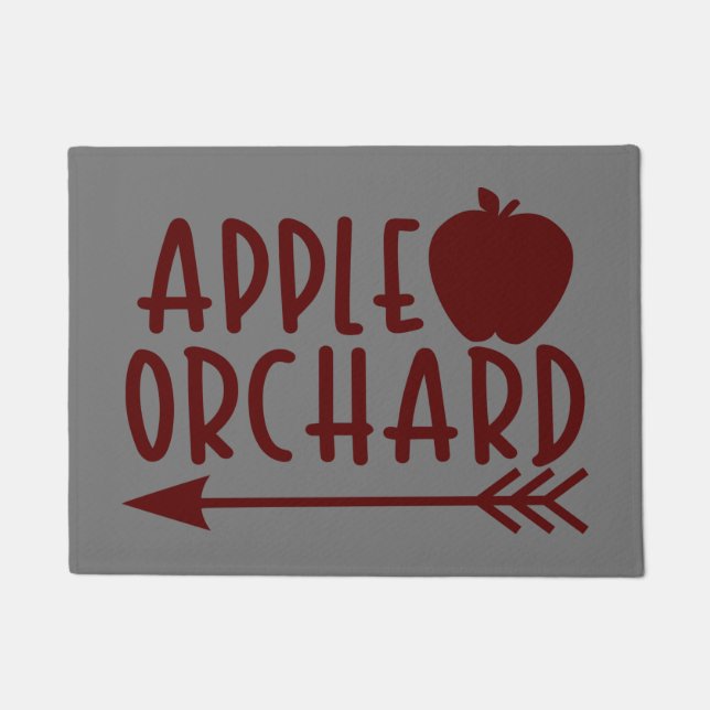 Felpudo Apple Orchard con Apple (Anverso)