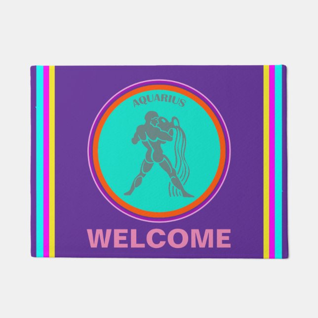 Felpudo Aquarius Doormat (Anverso)