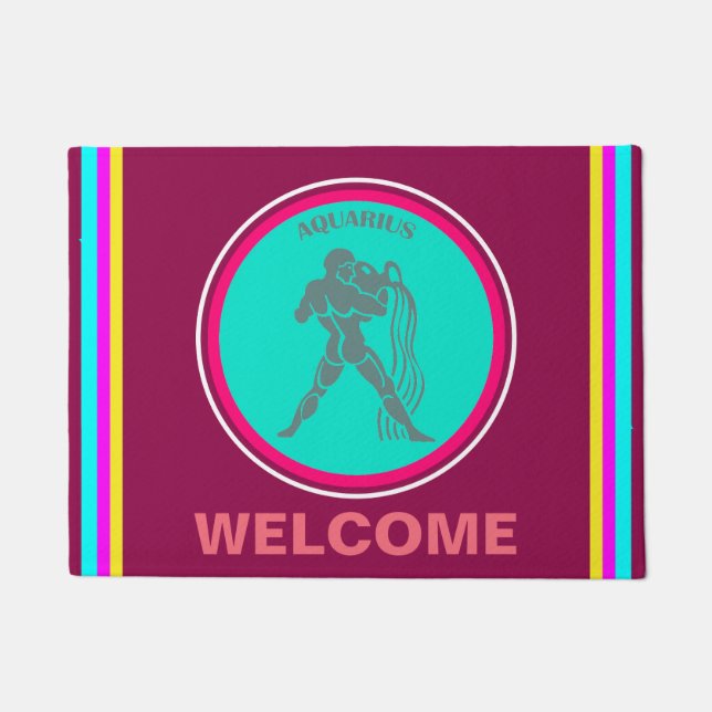 Felpudo Aquarius Doormat (Anverso)