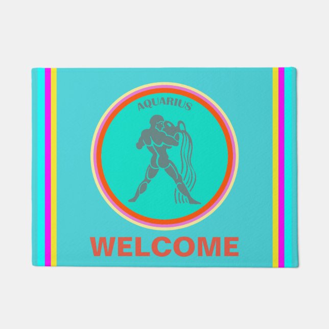 Felpudo Aquarius Doormat (Anverso)