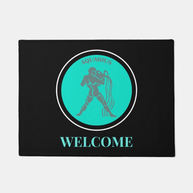 Felpudo Aquarius Doormat (Anverso)