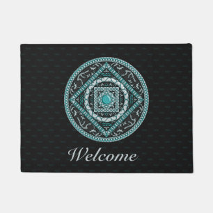 Felpudo Aquarius Mandala Doormat