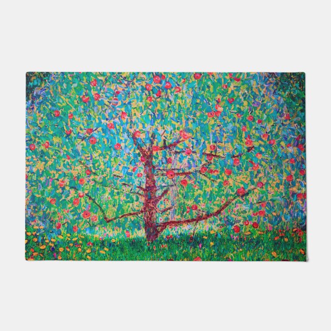 Felpudo Árbol de manzanas, Gustav Klimt (Anverso)