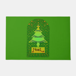 Felpudo Árbol de Navidad Celta