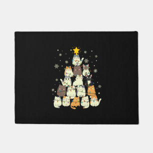 Felpudo Árbol de navidad de Feliz Navidad