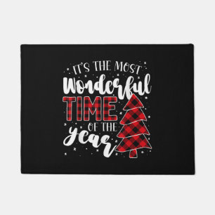 Felpudo Árboles de Navidad es el momento más maravilloso d