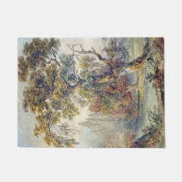 Felpudo Árboles y estanques (por John Ruskin)