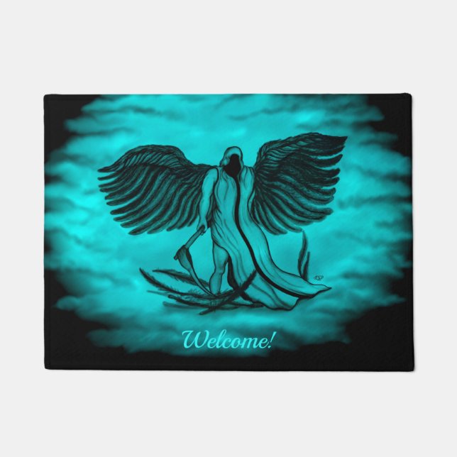 Felpudo Arcángel, Angel Uriel (Anverso)