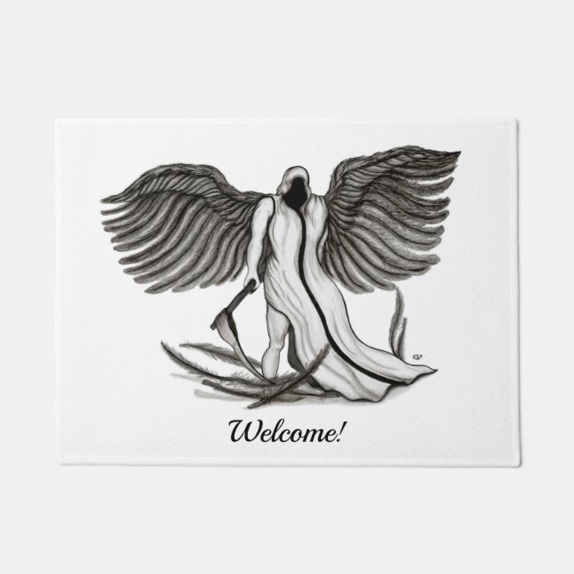 Felpudo Arcángel, Angel Uriel (Anverso)