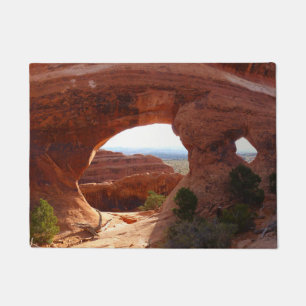 Felpudo Arco de partición I en el Parque Nacional Arches