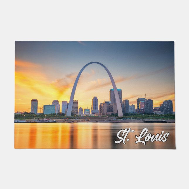 Felpudo Arco Gateway, St. Louis, Missouri, Estados Unidos (Anverso)