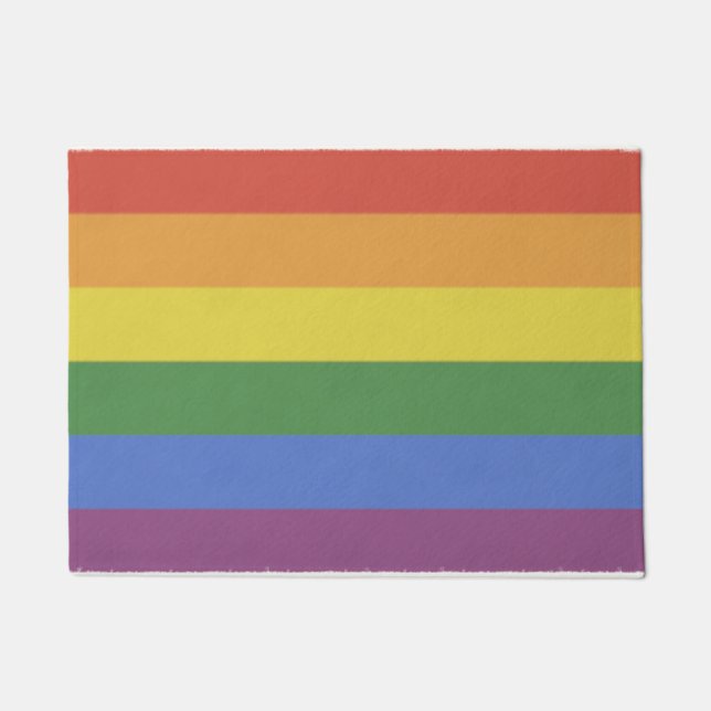 Felpudo Arco iris adaptable del Doormat (Anverso)