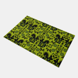 Felpudo Ardilla Escandinavia Nórdica Arte Popular