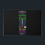 Felpudo Arecibo message science extraterrestrial alien uni<br><div class="desc">Arecibo message science extraterrestrial alien universe space</div>