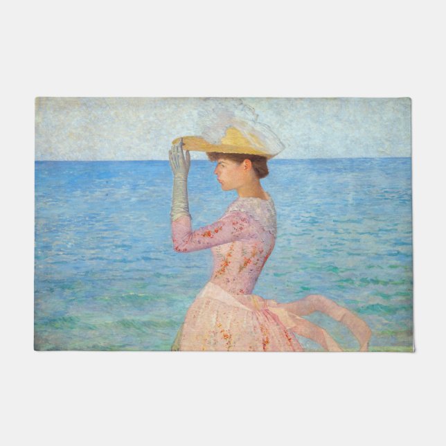 Felpudo Aristide Maillol - Mujer con Parasol (Anverso)