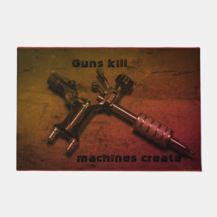 FELPUDO ARMAS DE TATTOO MATAN A MÁQUINAS CREAR