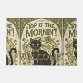 Felpudo Arriba de la Mañana - Día de San Patricio