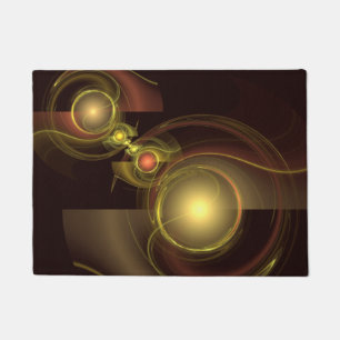 Felpudo Arte abstracto de conexión íntima