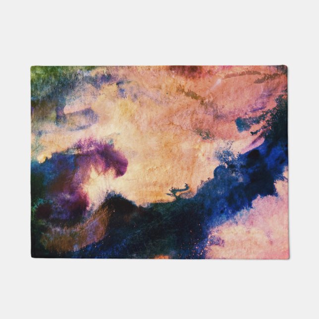 Felpudo Arte abstracto moderno (Anverso)