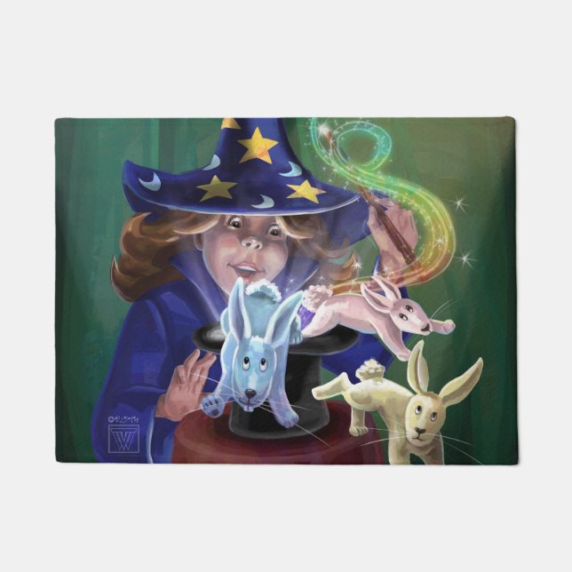 Felpudo Arte de Acto Mágico (Anverso)