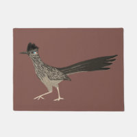 Arte de Cute Roadrunner en roya