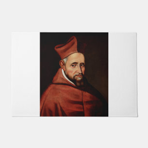 Felpudo Arte de la Biblioteca Romana de San Roberto Belarm