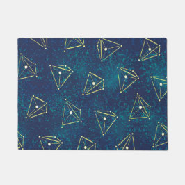 Felpudo Arte de Química Starry Sky - Constelaciones de Mol