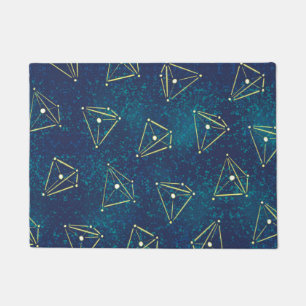Felpudo Arte de Química Starry Sky - Constelaciones de Mol