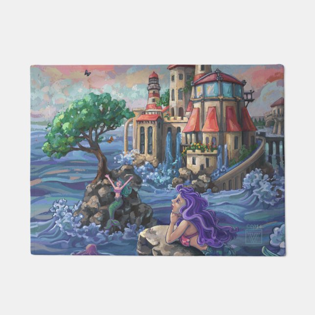 Felpudo Arte del Castillo de Sirena (Anverso)