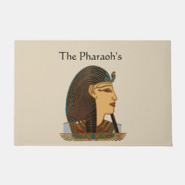 Felpudo Arte folclórico egipcio faraón