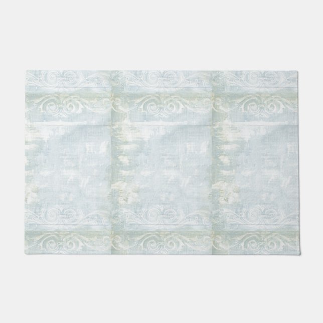 Felpudo Arte Grunge Azul (Anverso)