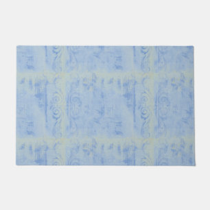 Felpudo Arte Grunge Azul
