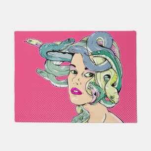 Felpudo Arte pop de Medusa