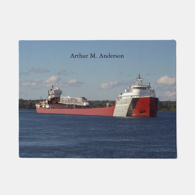 Felpudo Arthur M. Anderson door mat (Anverso)