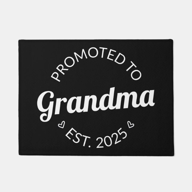 Felpudo Ascendida a Abuela Est. 2025 I (Anverso)