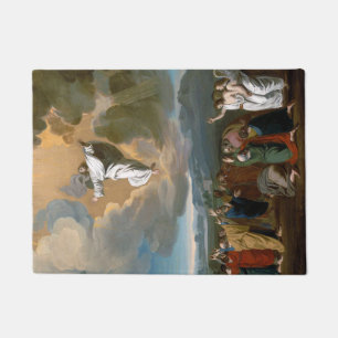 Felpudo Ascensión (Jesucristo ascendiendo al cielo)