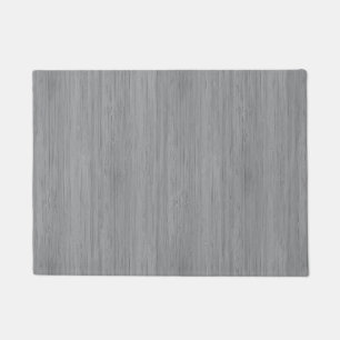 Felpudo Ash Gray Bamboo Madera Grano