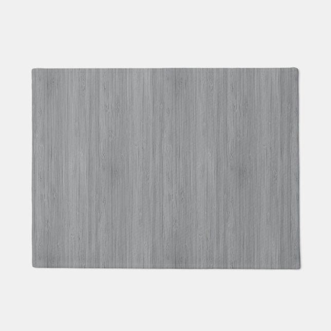 Felpudo Ash Gray Bamboo Madera Grano (Anverso)