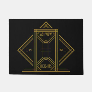 Felpudo Ashview Heights Est. 1920 Welcome Mat