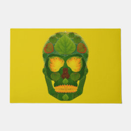 Felpudo Aspen Leaf Skull 9
