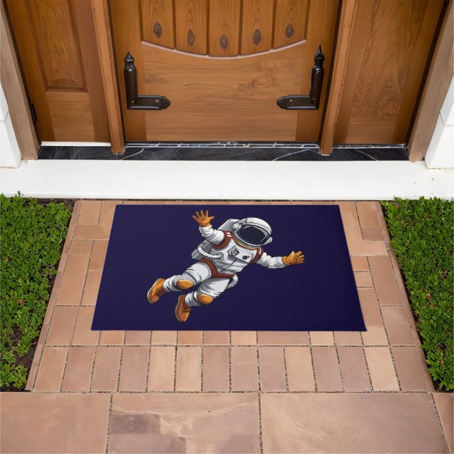 Felpudo Astronauta en el espacio (Exterior)