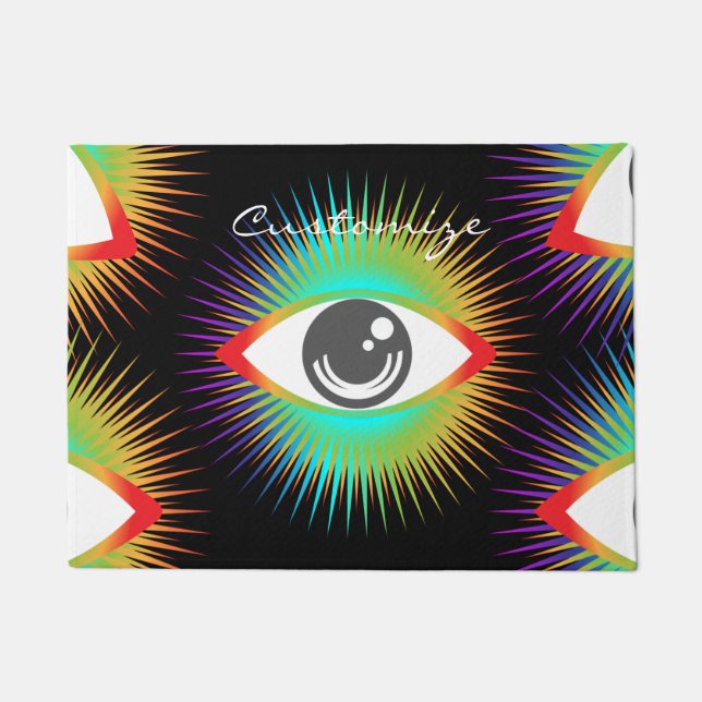 Felpudo Astuto de ver a Alien Eye Thunder_Cove (Anverso)