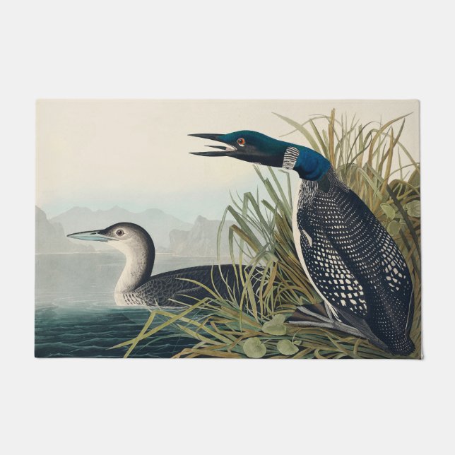 Felpudo Audubon Bird Lodge Diver Classic (Anverso)