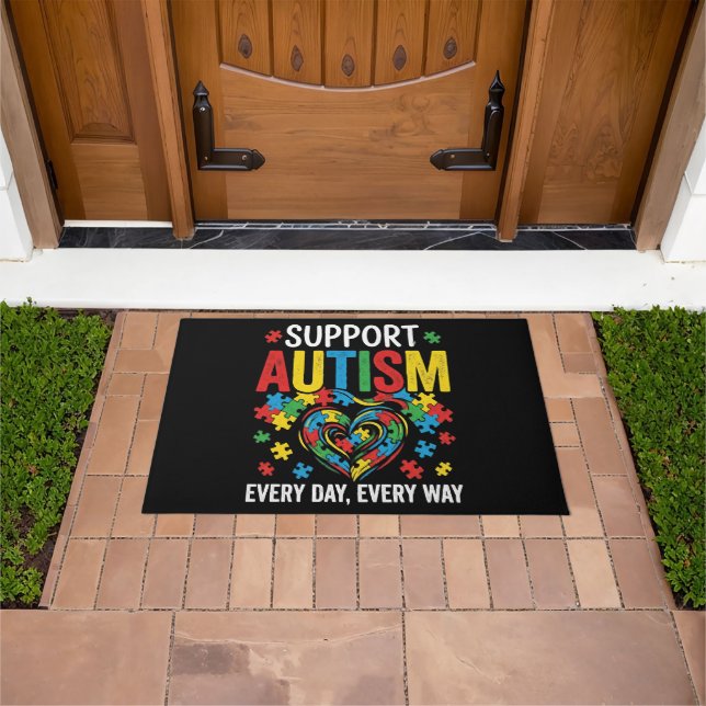 Felpudo Autism awareness (Exterior)