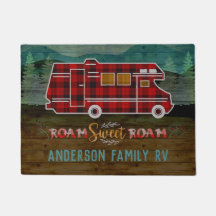 Autophome RV Camper Travel Van Rustic Personalizad