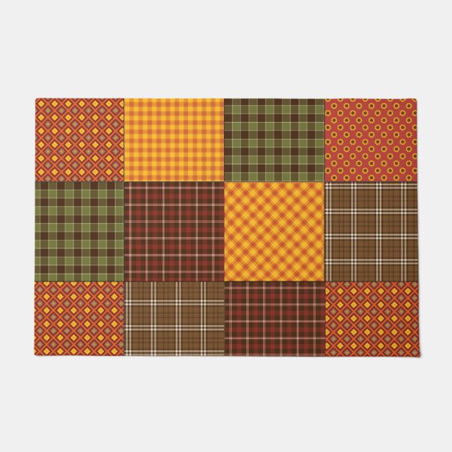 Felpudo Autumn Comfort Quilt (Anverso)